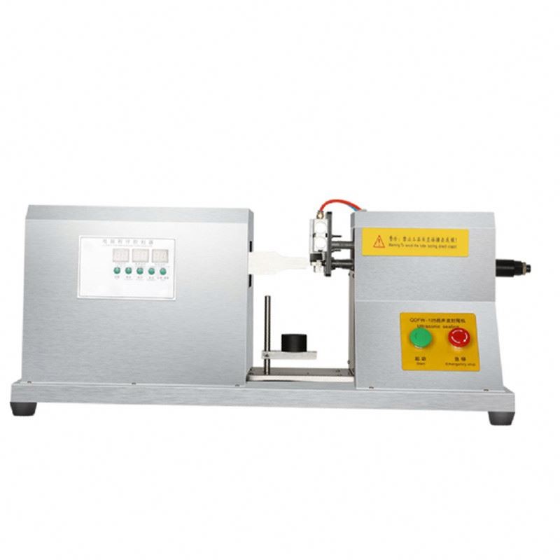 Semi Automatic Tube Heat Sealing Machine Tabletop Ultrasonic For Toothpaste