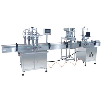 Automatic Bottle Labeler Liquid Filling Capping And Labeling Machine