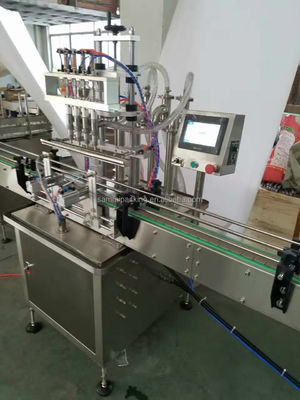 Complete Line For Plastic Bottles Linear Filling Capping And Labeling Machine