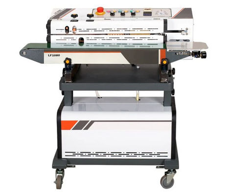 LF1080 Nitrogen Gas Flushing Continuous Sealing Machine With Gas Flushing And Printing