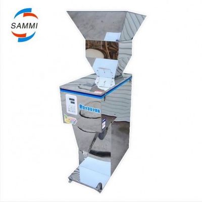 Vibration Tea Weighing Machine , Semi Automatic Weigh Filler For Coffee Bean Tea Bag