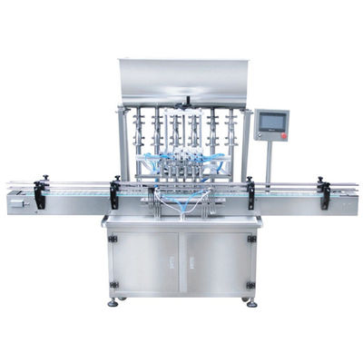 Automatic PLC Piston 6 Heads Bottle Filling Machine