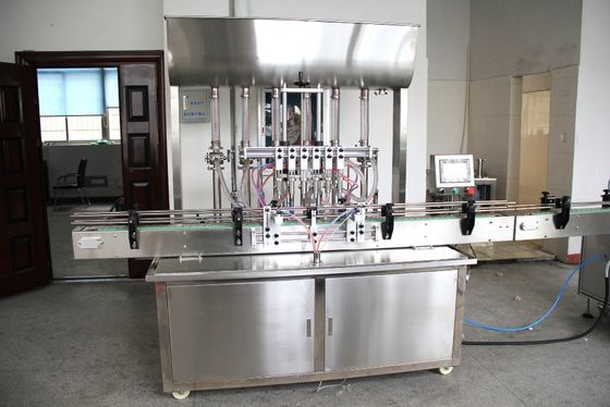 Linear Automatic Bottle Filling Capping Labeling Machinery