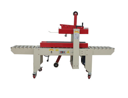 FXJ-4030 Semi Automatic Left And Right Drive Belt Tape Box Carton Sealing Machine