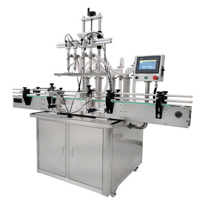 4 Heads 3 In1 Automatic Water Bottle Filling Machine 500BPH
