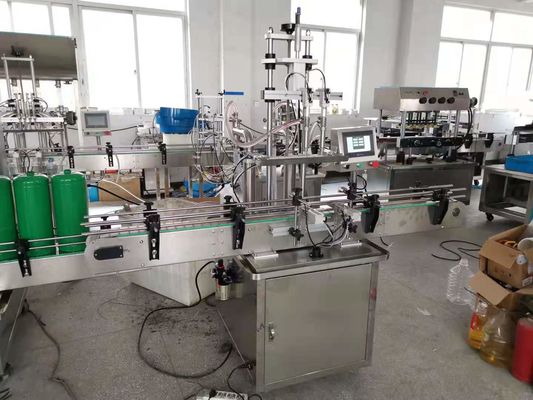 Liquid Bottle Filling Capping and Automatic Labeling Machine