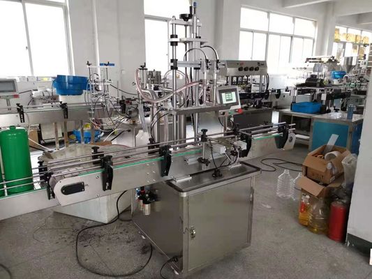 Automatic Spray Bottle Filling Capping And Labeling Machine