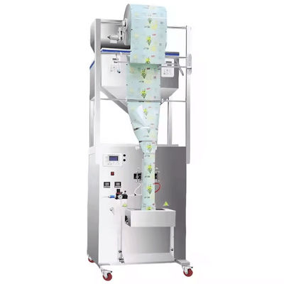 Semi Automatic Two Head Large Weight Filling Packaging Machine For Soybean Grains Seeds Fertilizer Powder Sachet