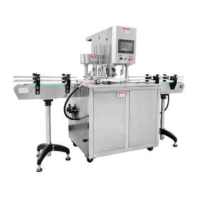 Hot Sale Full Automatic Pneumatic Lid Sealing Machine Metal Can Closing Beverage Can Sealer Food Chemical Applications Motor