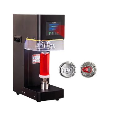 Factory Manufacturer Fully Automatic Soda Tin Can Sealing Seamer Machine for Bubble Tea Can Packaging Manual Driven for Paper