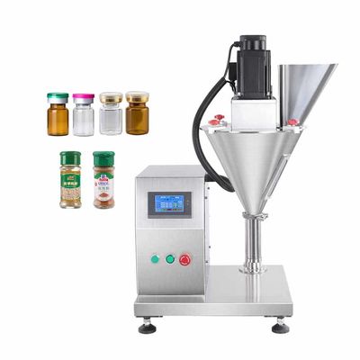 SM-50S Semi-automatic Desktop Milk Powder Filler Electric Powder Auger Filling Machine With 2-500G Capacity