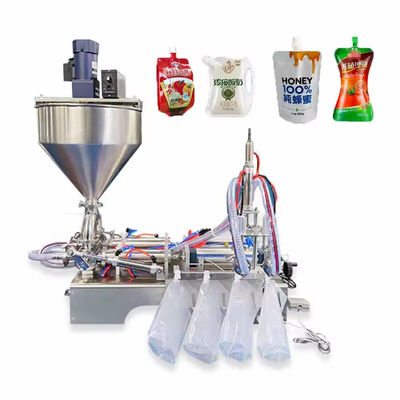 Spout Bag Liquid Filling Machine Desktop Small Bag Pouch Herbal Sauce Pouch Filling Machine