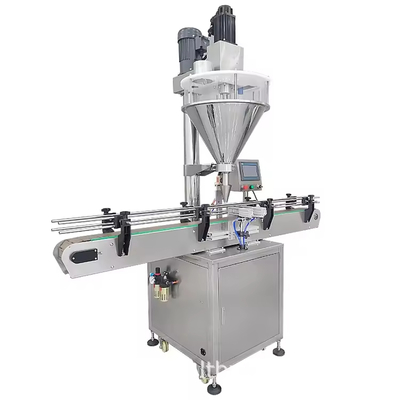 Custom Weigher Filling Packing Machine For Coffee Chili Small Protein Dry Milk Spice Milk Powder Washing Powder