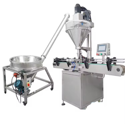 Automatic Powder Filling Machine for Pepper Seasoning Coffee Tooth Powder Quantitative Packaging Production Line