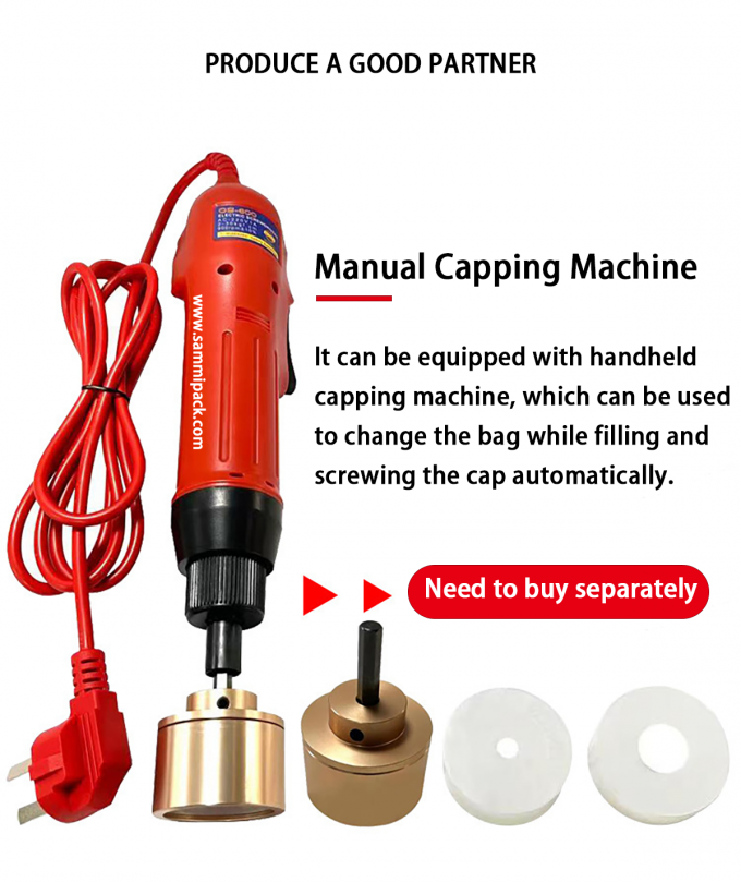 Semi-Automatic Spout Pouch Electric Digital Filling Machine For Food And Beverage 5