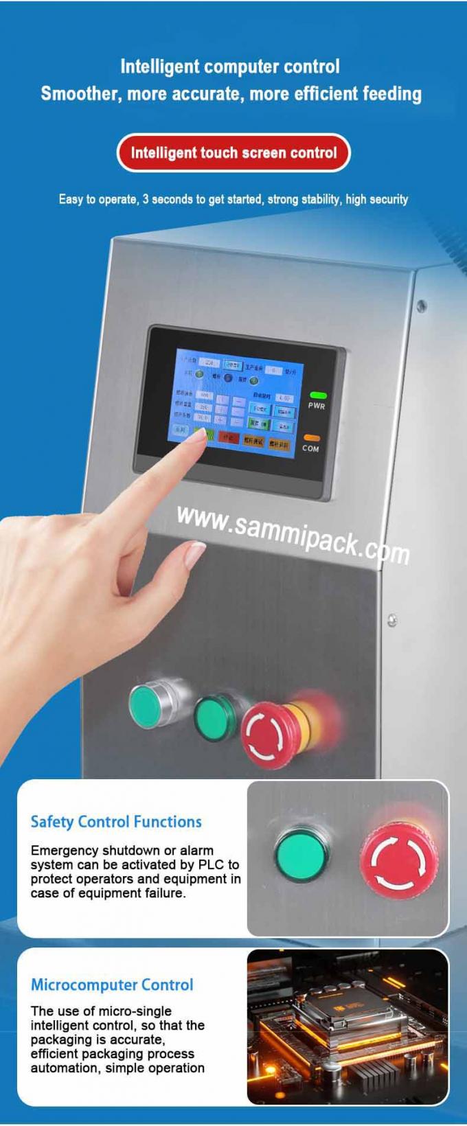 Easy Operate Semi-automatic Single Head Power Filler Small Volume Fine Powder Auger Filling Machine High Safety Level Weight KG 66 6