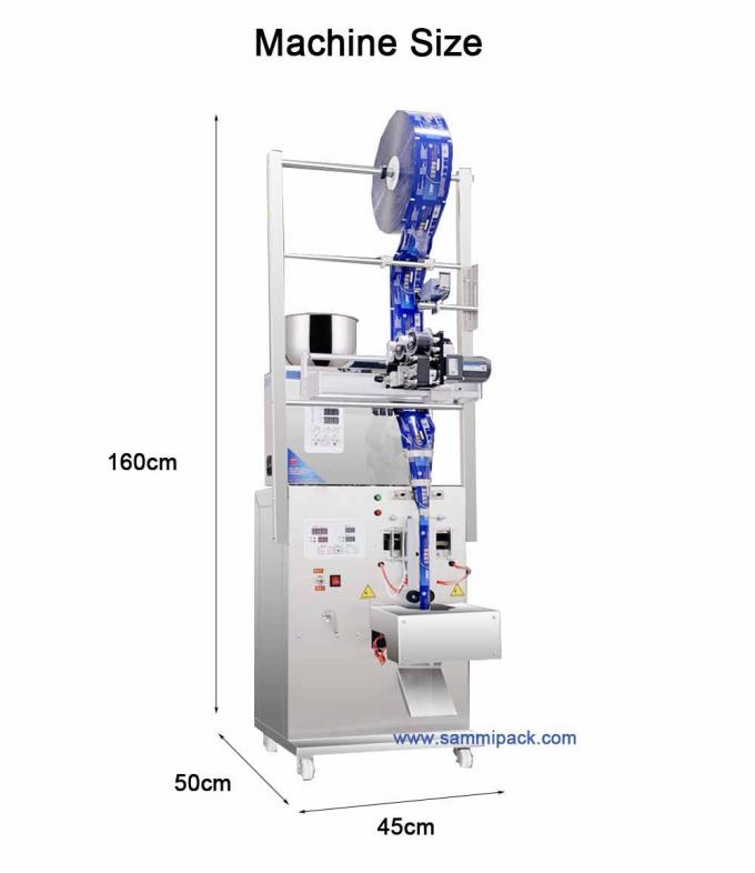 120.000 Kg Single Gross Weight Paper Packaging Material Tea Powder Packing Machine With Hot Stamp Coder 3