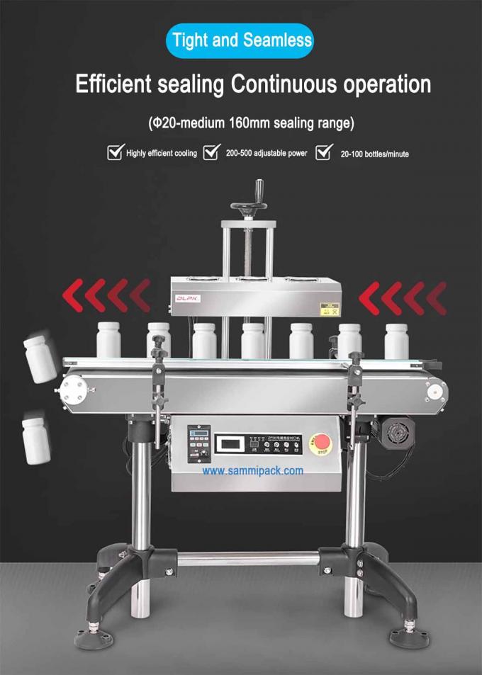 Aluminum Foil Bottle Sealer For Sealing Diameter 20-160mm Of Beverage Cans Barrels Paper Glass Packaging Gear 3