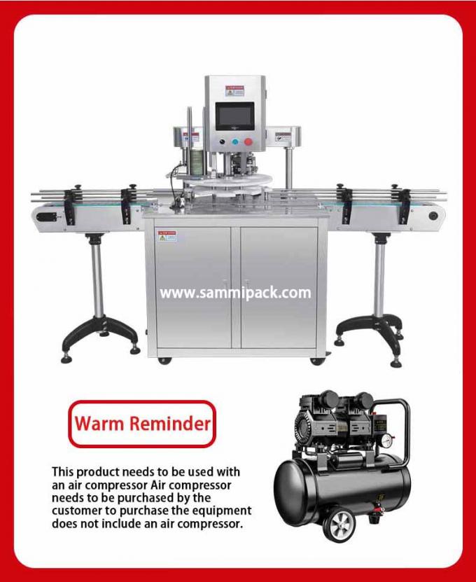 Automatic Can Sealing Machine For Beverage Packaging Factory E-commerce Assembly Line Canned Beer Soda Luncheon Meat 1