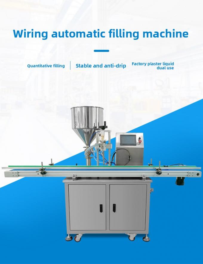 Easy Operation Fully Automatic Servo Rotor Pump Paste Liquid Filling Machine for Honey Viscous Liquid Peanut Butter Ketchup 0