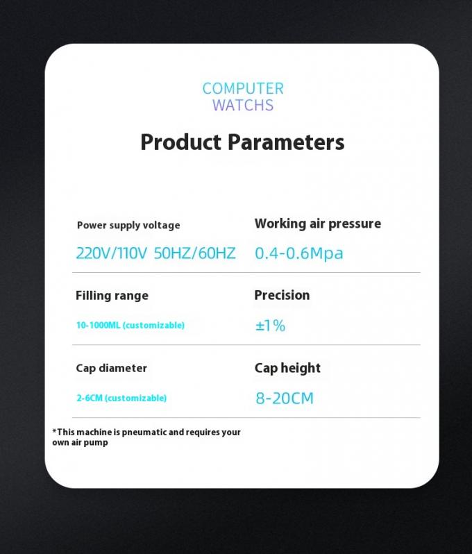 High Speed Automatic Desktop 4 Head Magnetic Pump Liquid Filling Capping Machine for Water Beverage Automatic Filling Capping 6