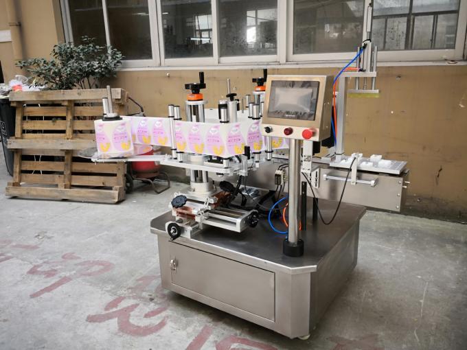 Automatic Double-Sided Laundry Detergent Labeling Machine Semi-Automatic Square Bottle Labeling Machinery 2