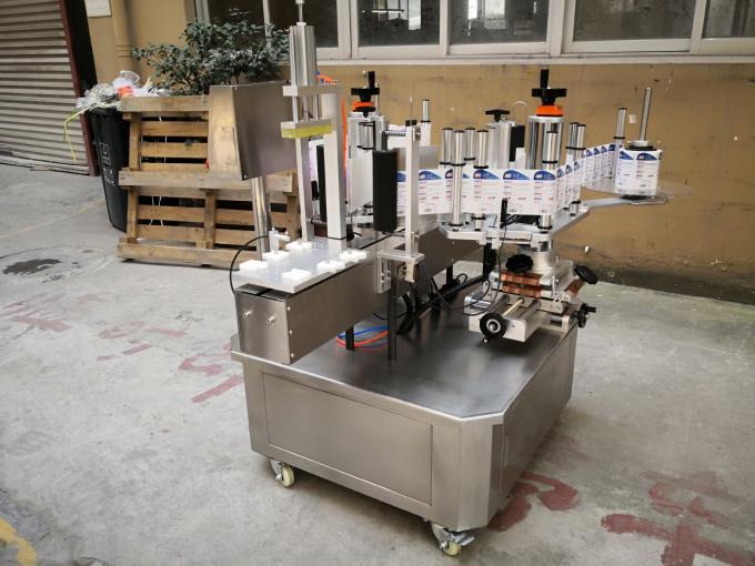Automatic Double-Sided Laundry Detergent Labeling Machine Semi-Automatic Square Bottle Labeling Machinery 1