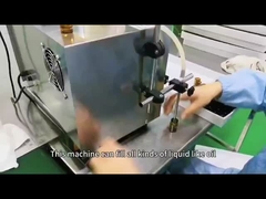 Customized Spout Bag Filling Machine , Table Type 100ml 8 Head Liquid Filling Machine