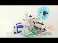 No Air Bubble Packaging Labeling Machine Flat Surface With Date Printer