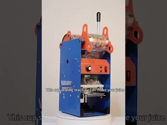 WY-802D Semi Automatic Cup Sealing Machine For Juice Bubble Tea