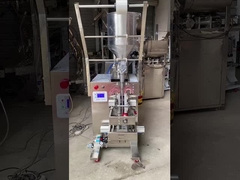 3 Side Seal Small Vertical Packaging Machine , Automatic Sauce Pouch Packing Machine