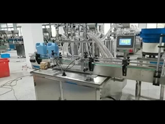 4 Heads Pneumatic Driven Liquid Filling Machine For Beverage,Oil,Shampoo,Alcohol,Perfume